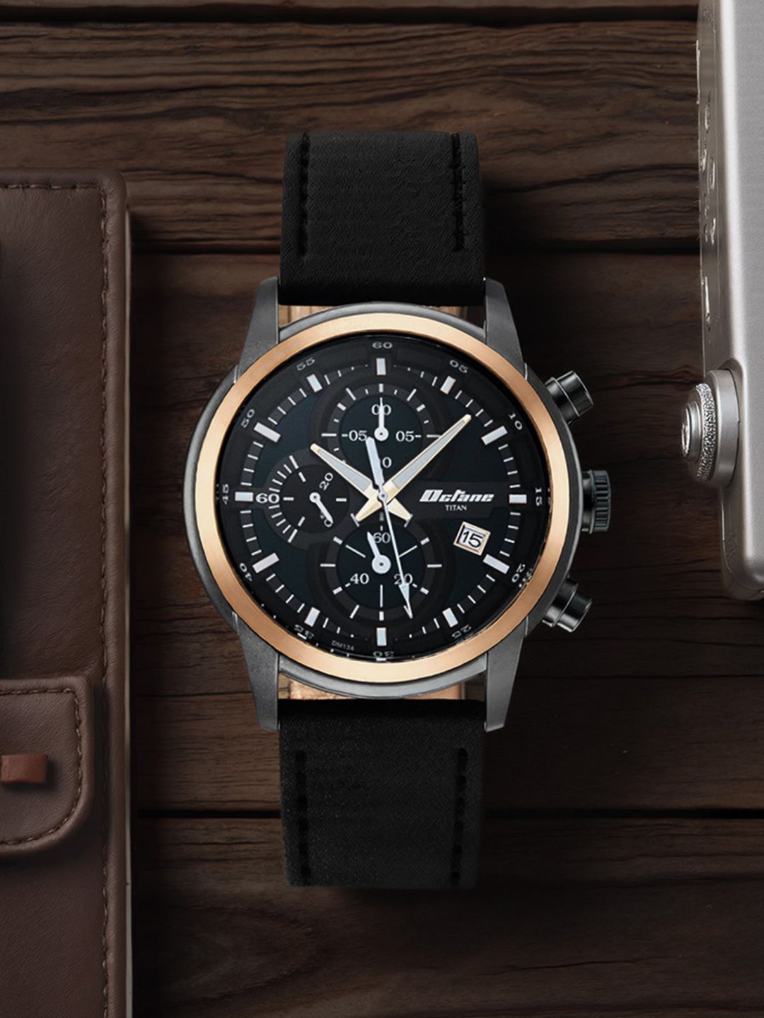 ケヴィン・オークイン Buy Titan Octane Chronograph Analog With Forest Green Dial Watch