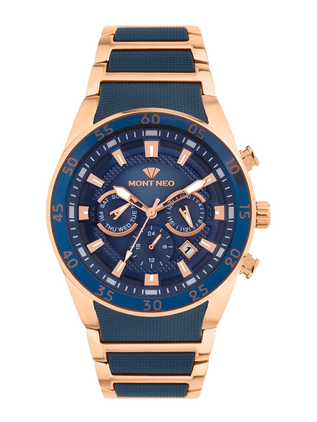 Buy MONT NEO Quartz Men Dial & Straps Analogue Watch G1062M-M3505