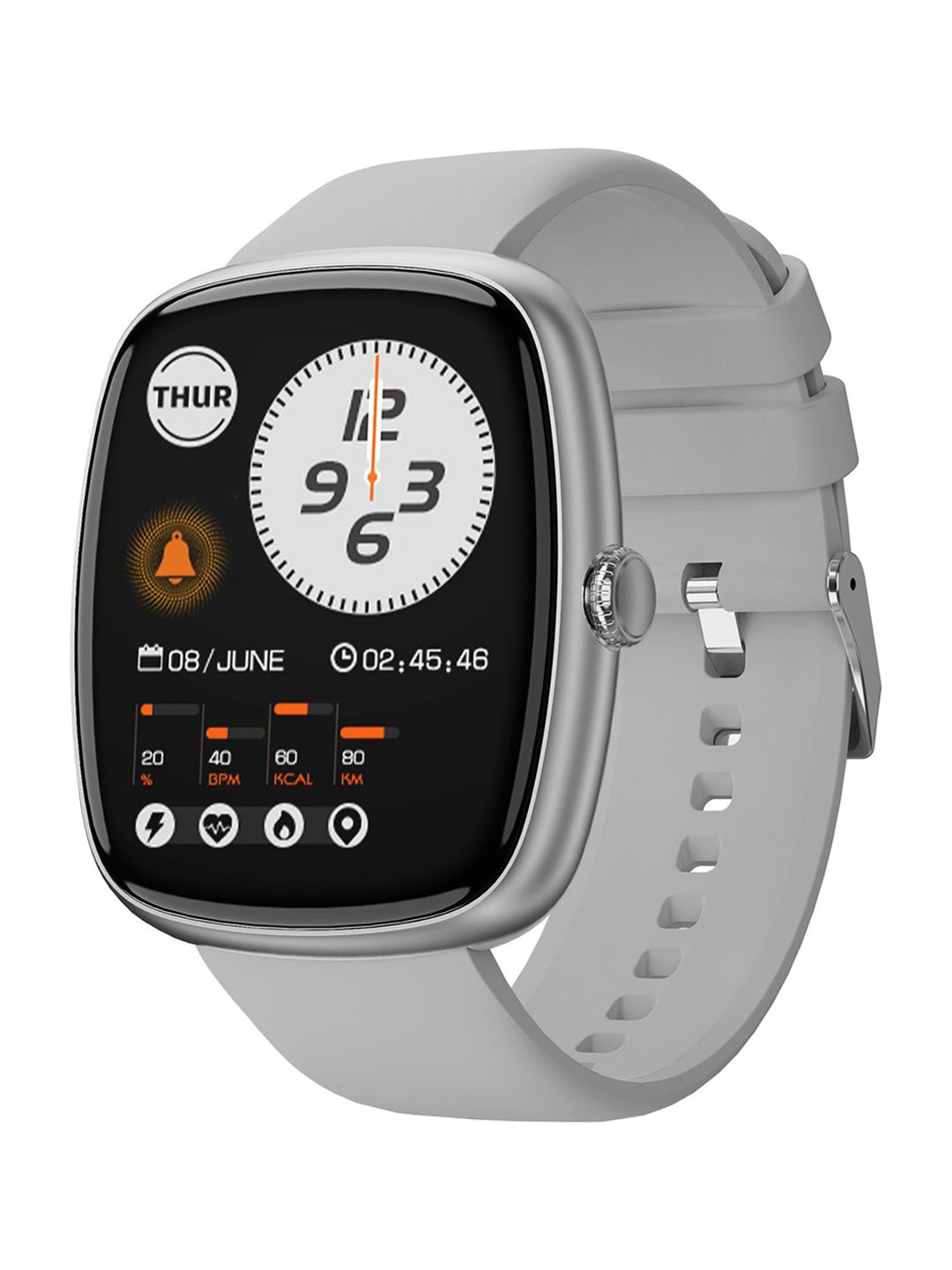 TIMEX iConnect Calling Ace+ 1.83"(4.6 cm) 3D UI Display with BT Calling Smartwatch TWIXW1502T