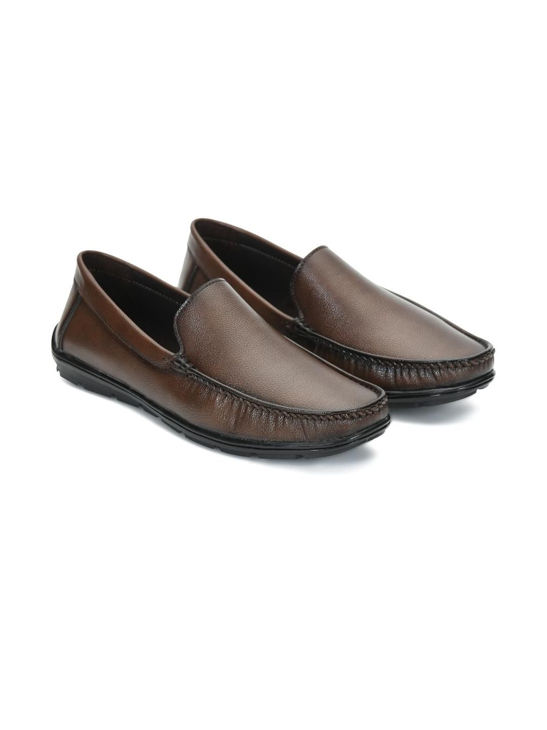 STEPHORN Mens Faux Leather Loafers  Premium Slip-On Comfort Shoes