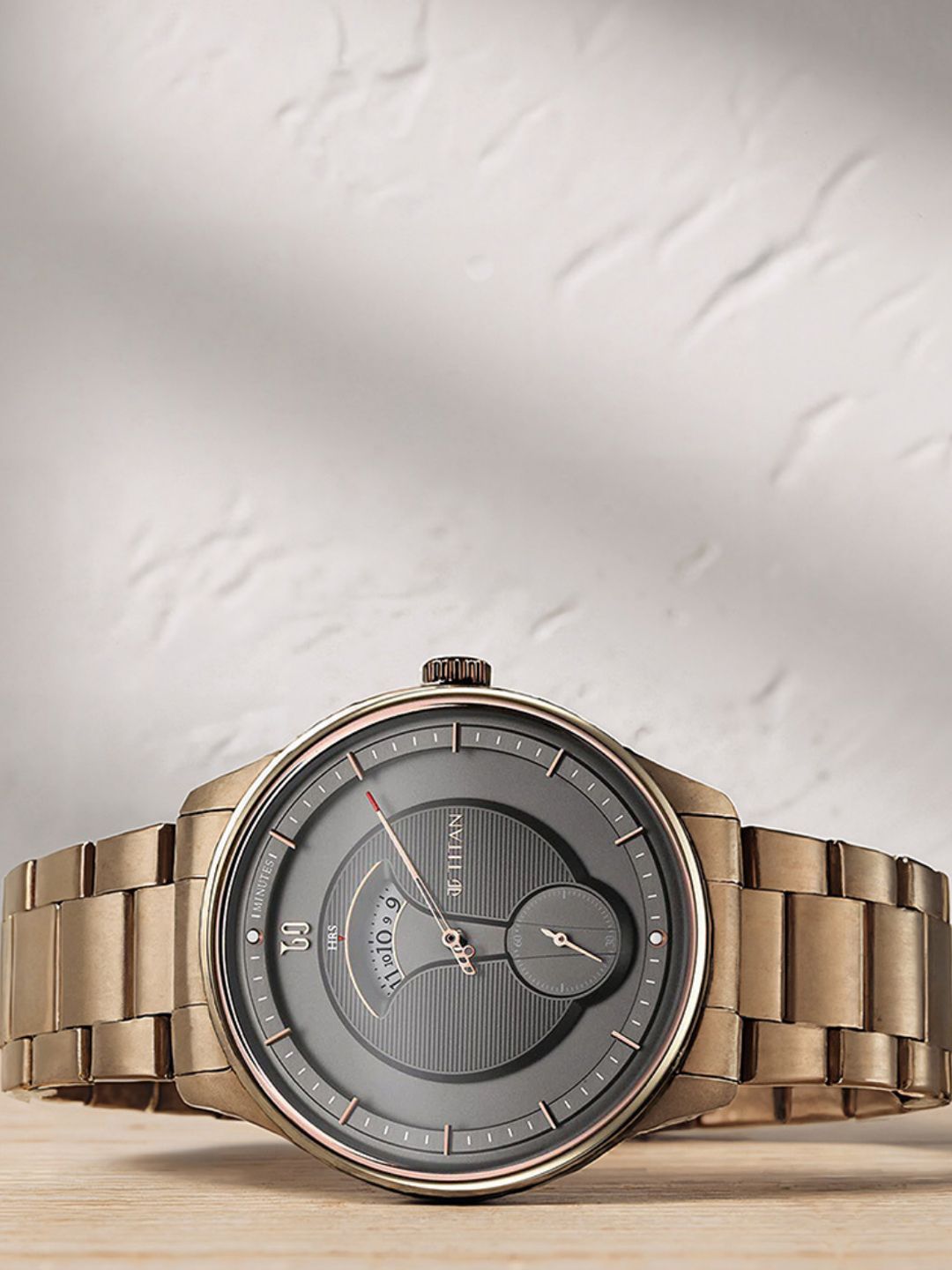 Buy Titan Quartet Multifunction Analog With Anthracite Dial Watch