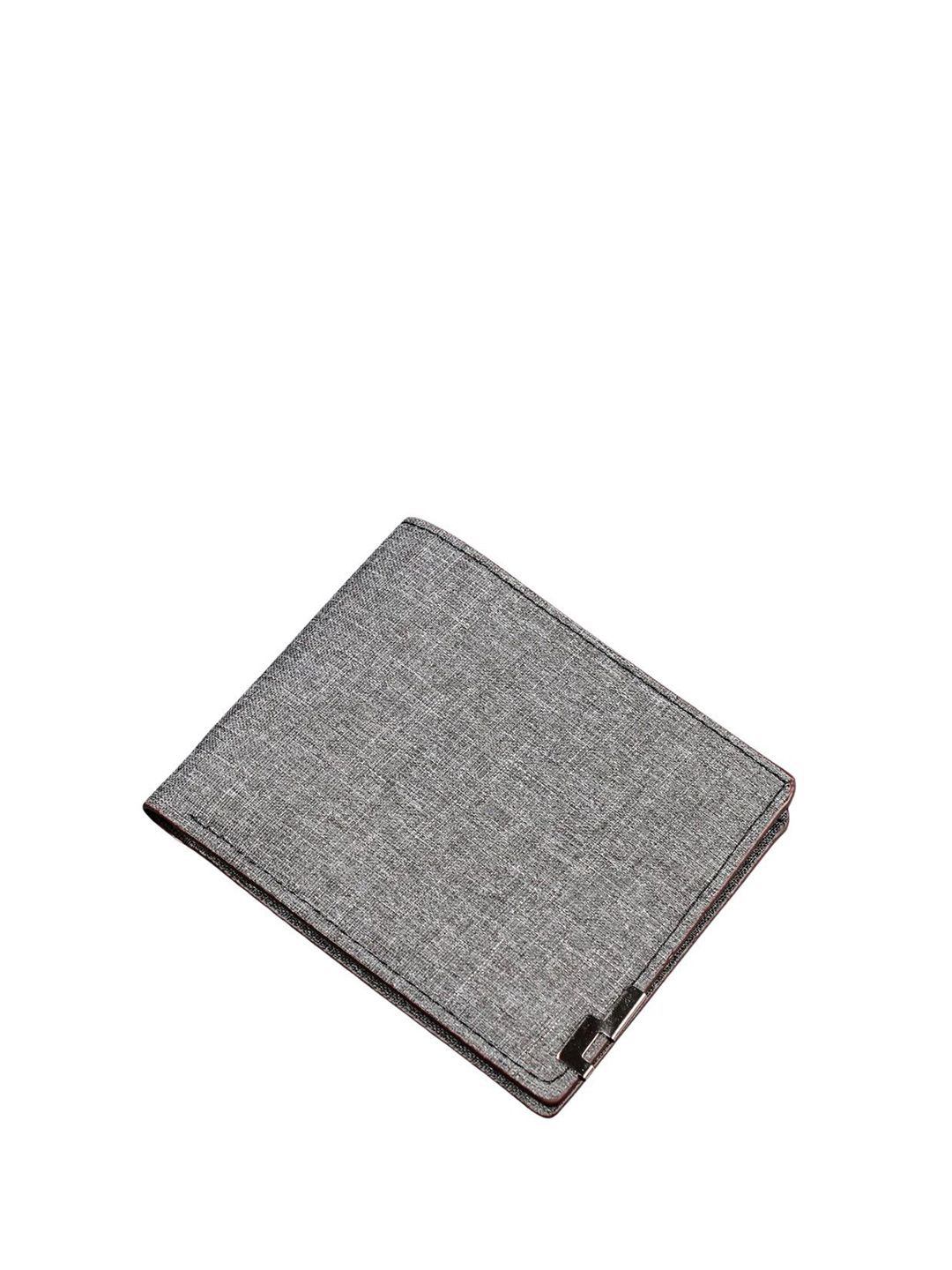 Pieru Men Floral Cut Work Two Fold Wallet with SIM Card Holder