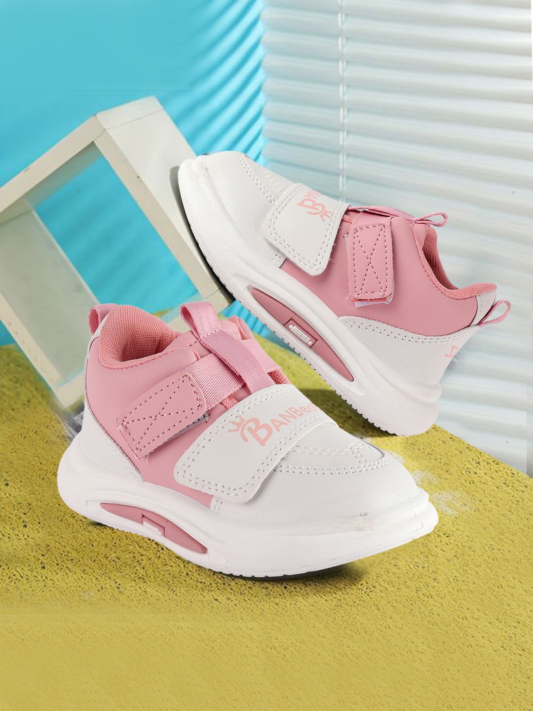 PASSION PETALS Girls Colourblocked Slip-On Sneakers