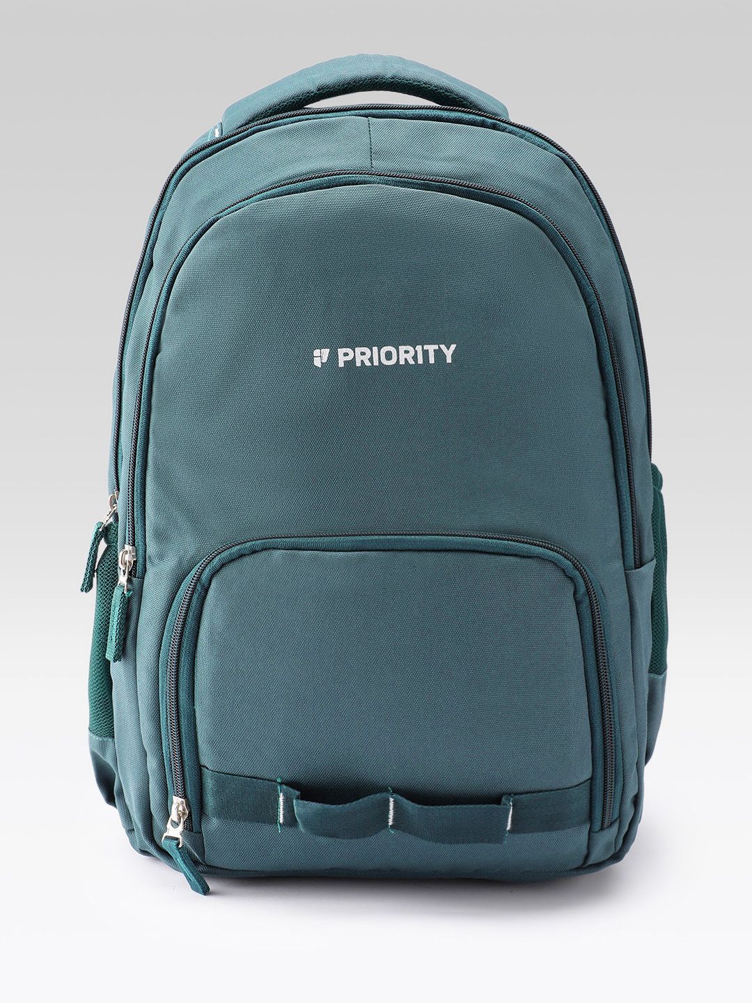 Priority Unisex Brand Logo Printed 16 Inch Laptop Backpack Price in India