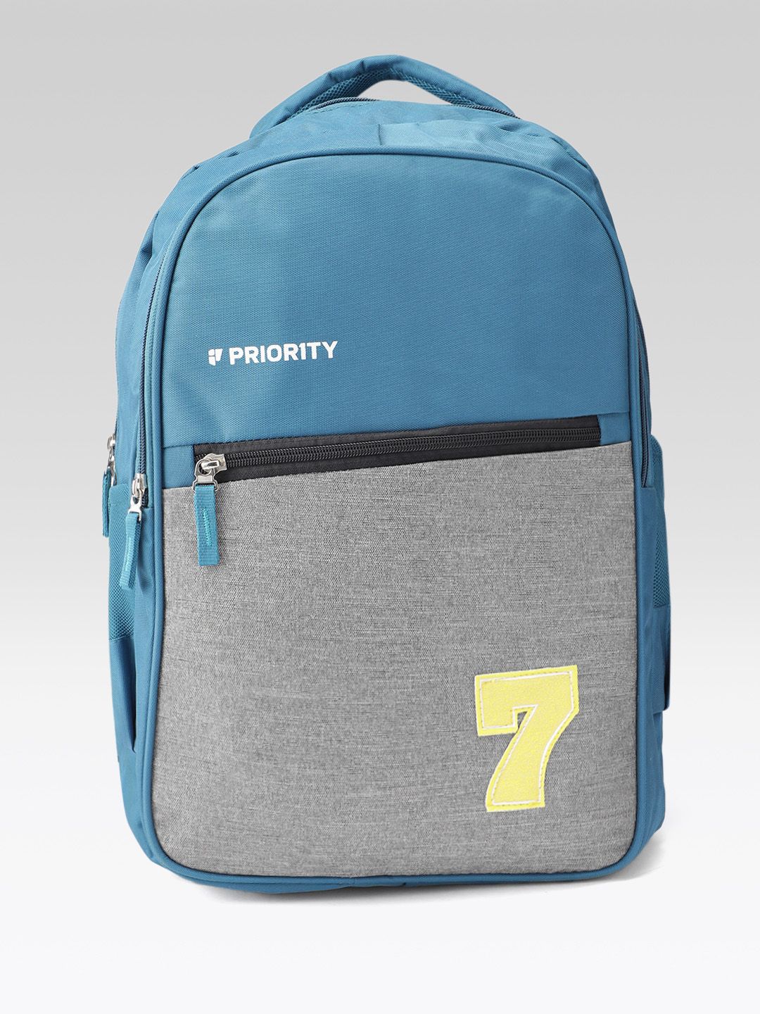 Priority Unisex Colourblocked College Backpack - 35.4L Price in India