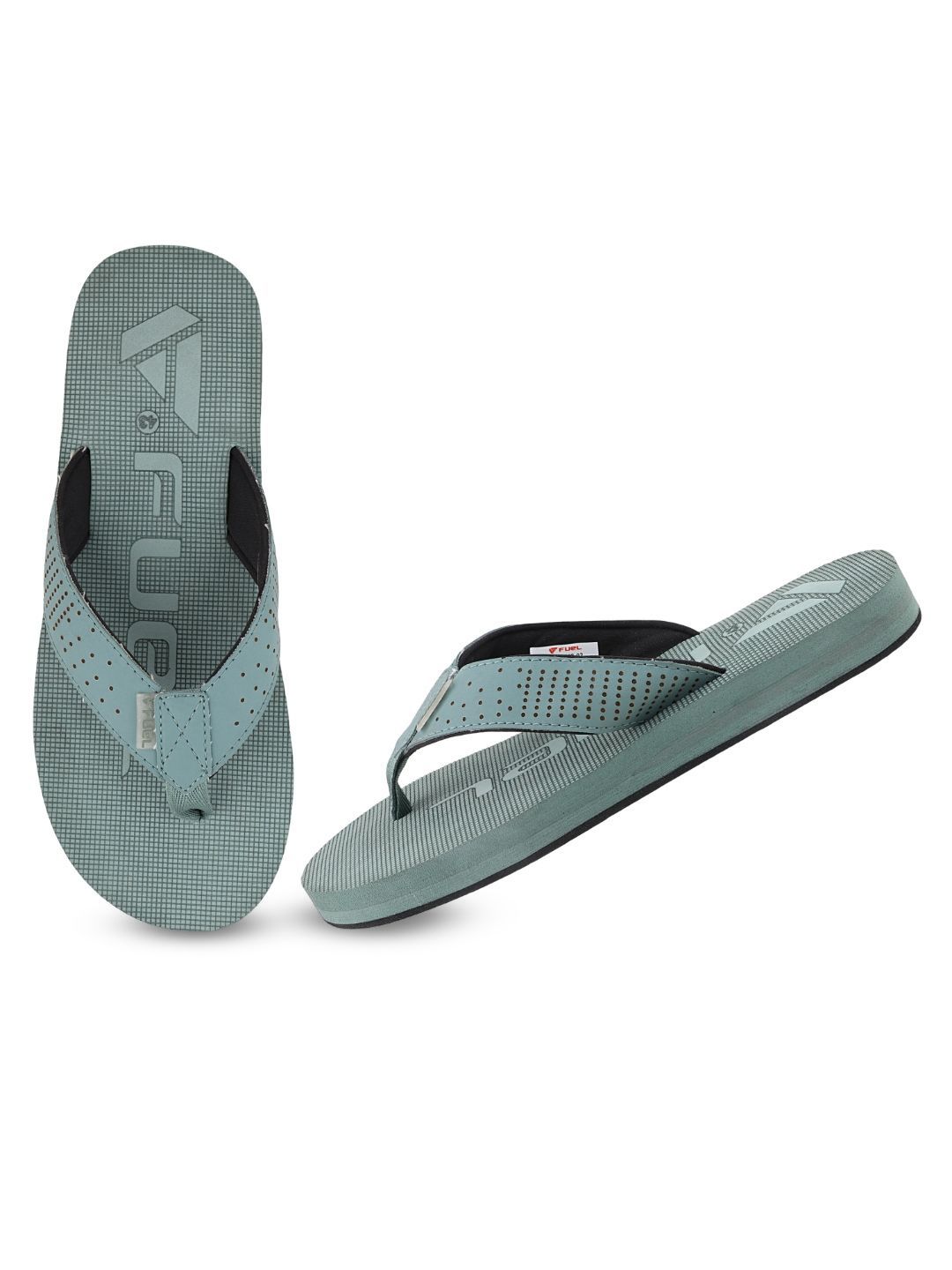 FUEL Men Printed Thong Flip-Flops