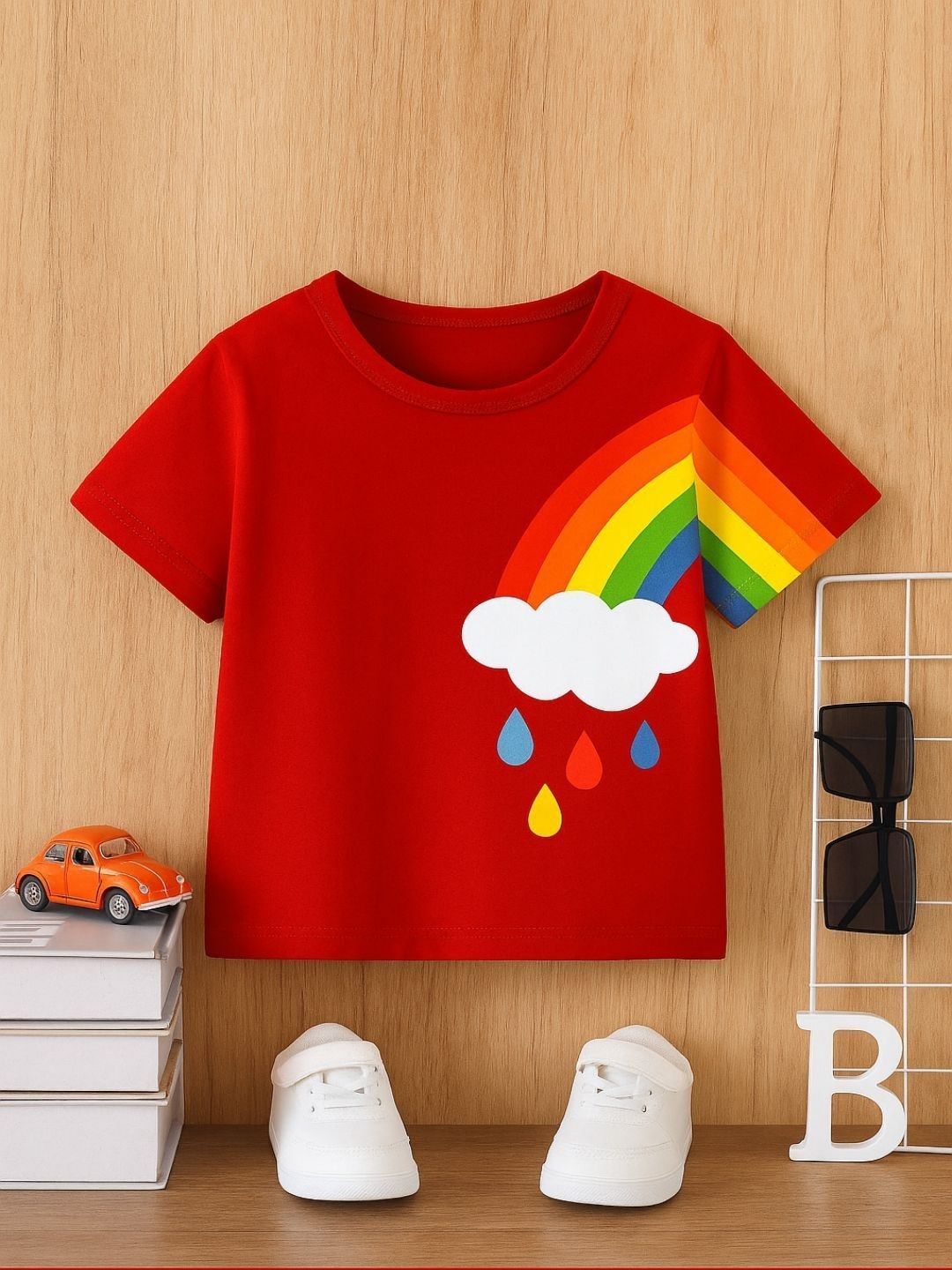 Googo Gaaga Googo Gaaga Boys Graphic Printed Round Neck Cotton T-shirt
