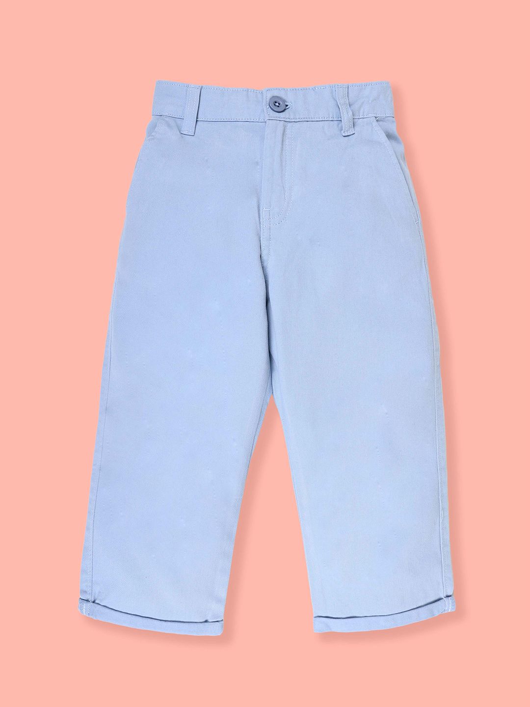 KiddoPanti Boys Straight Fit Chinos Trousers