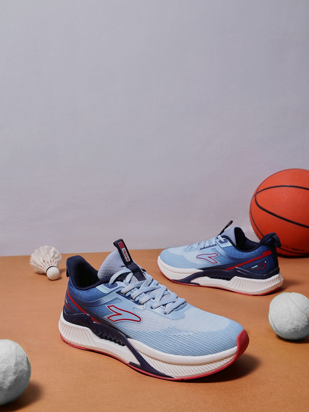Action Men Mesh Lace-Ups Running Shoes