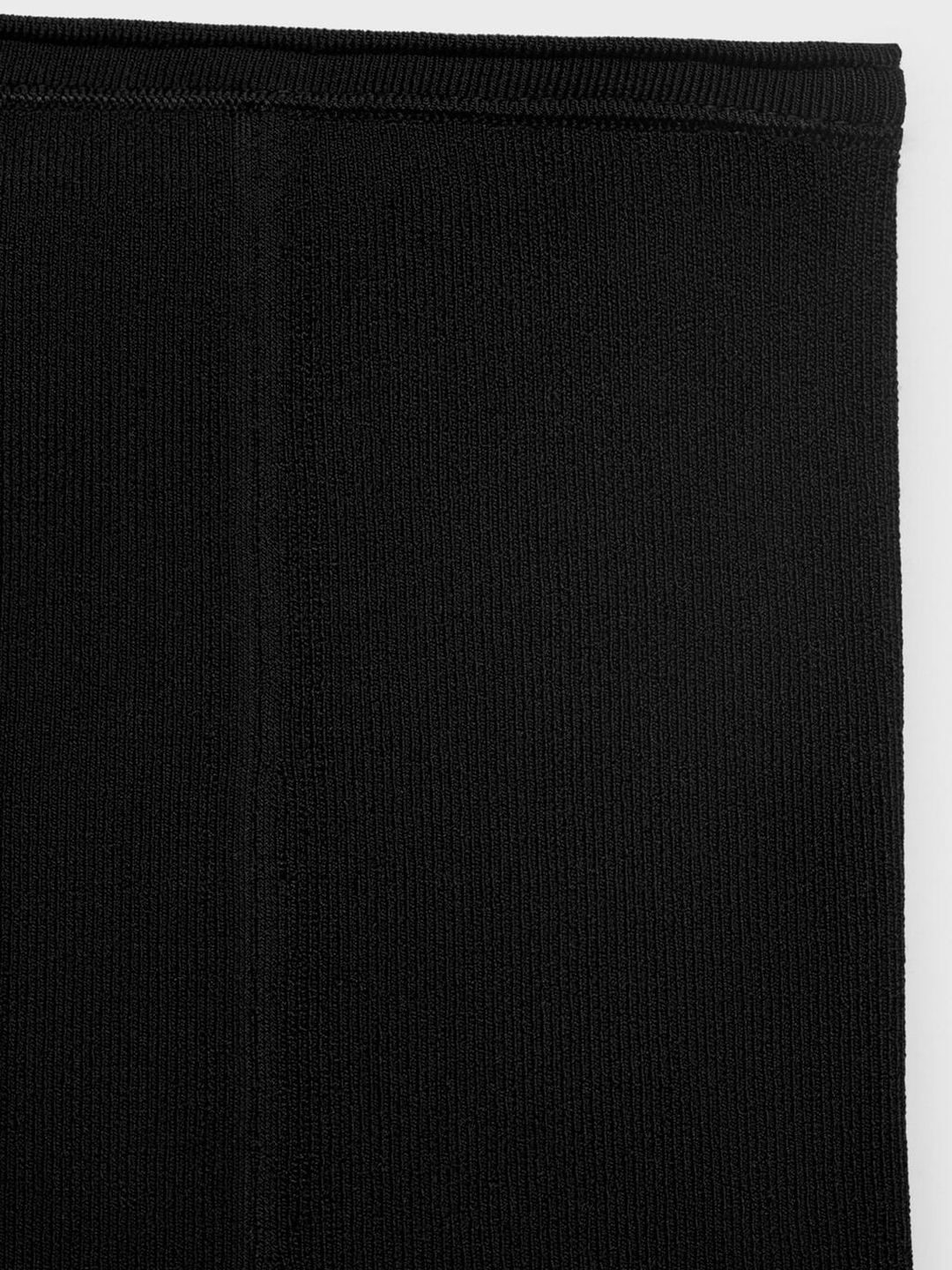 Ribbed Strapless Longline Tube Top