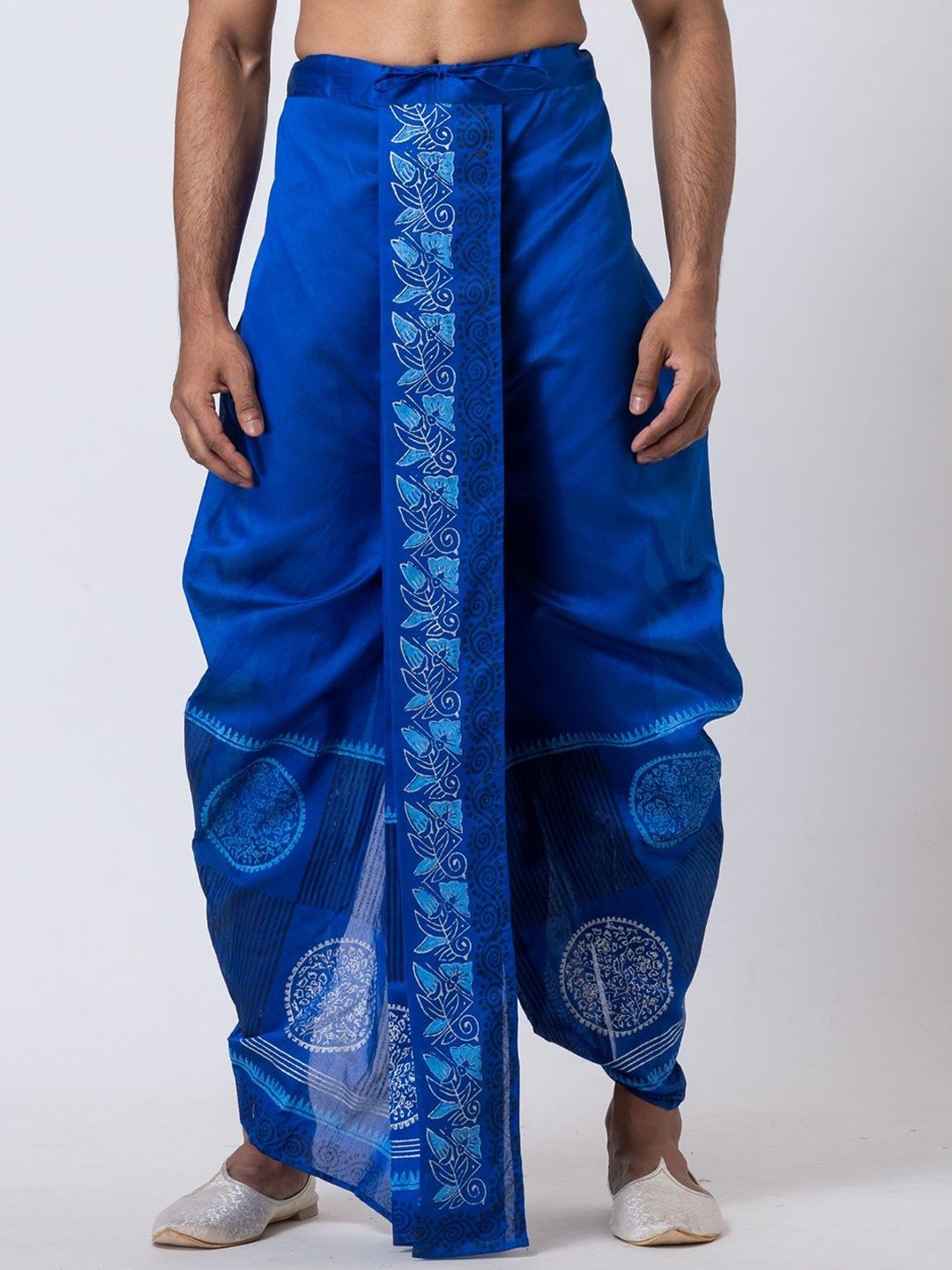 Nakshi  Hand Block Printed Dhoti