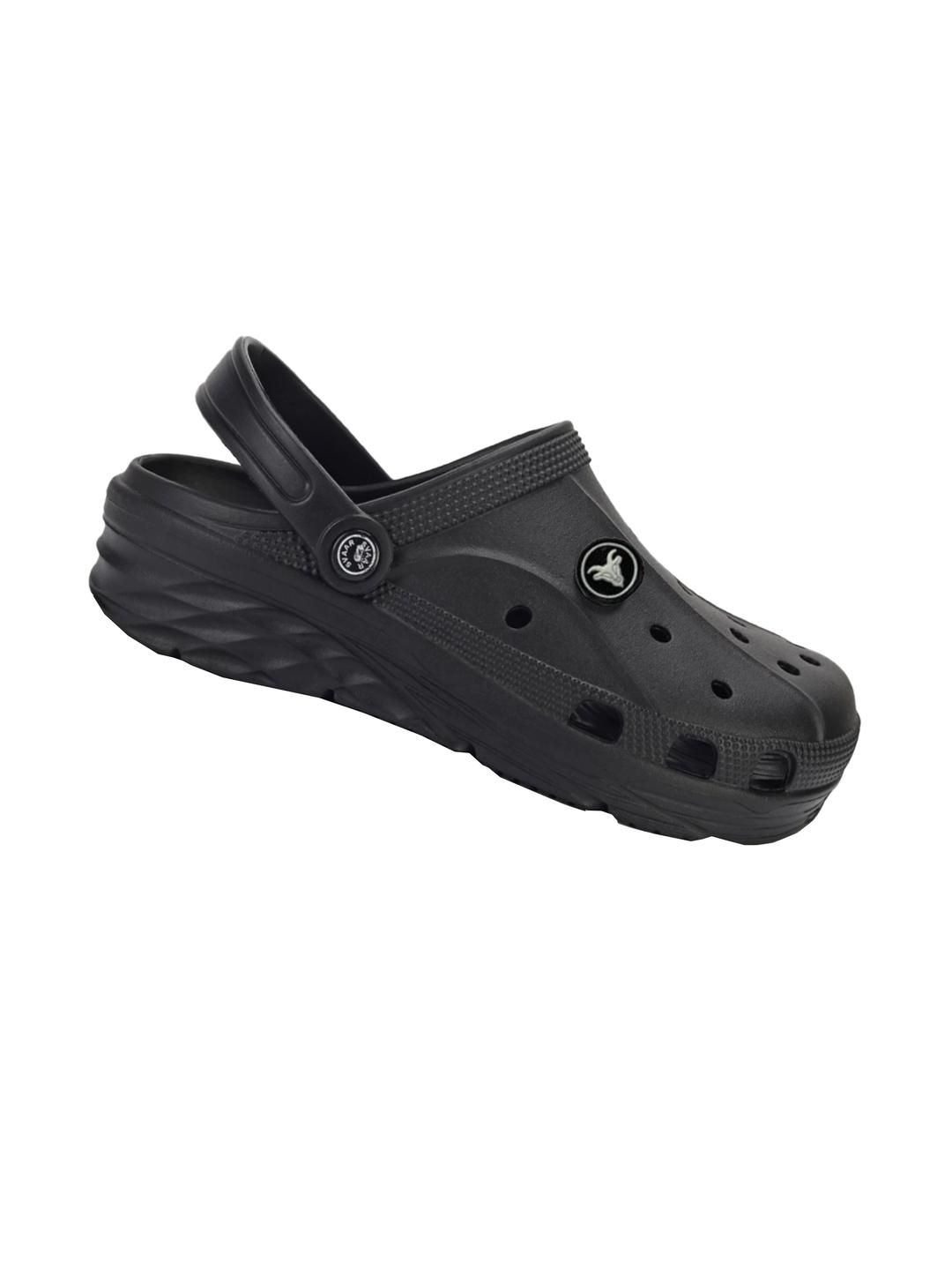 LIFA TRADERS Men Black Casual Flip Flops