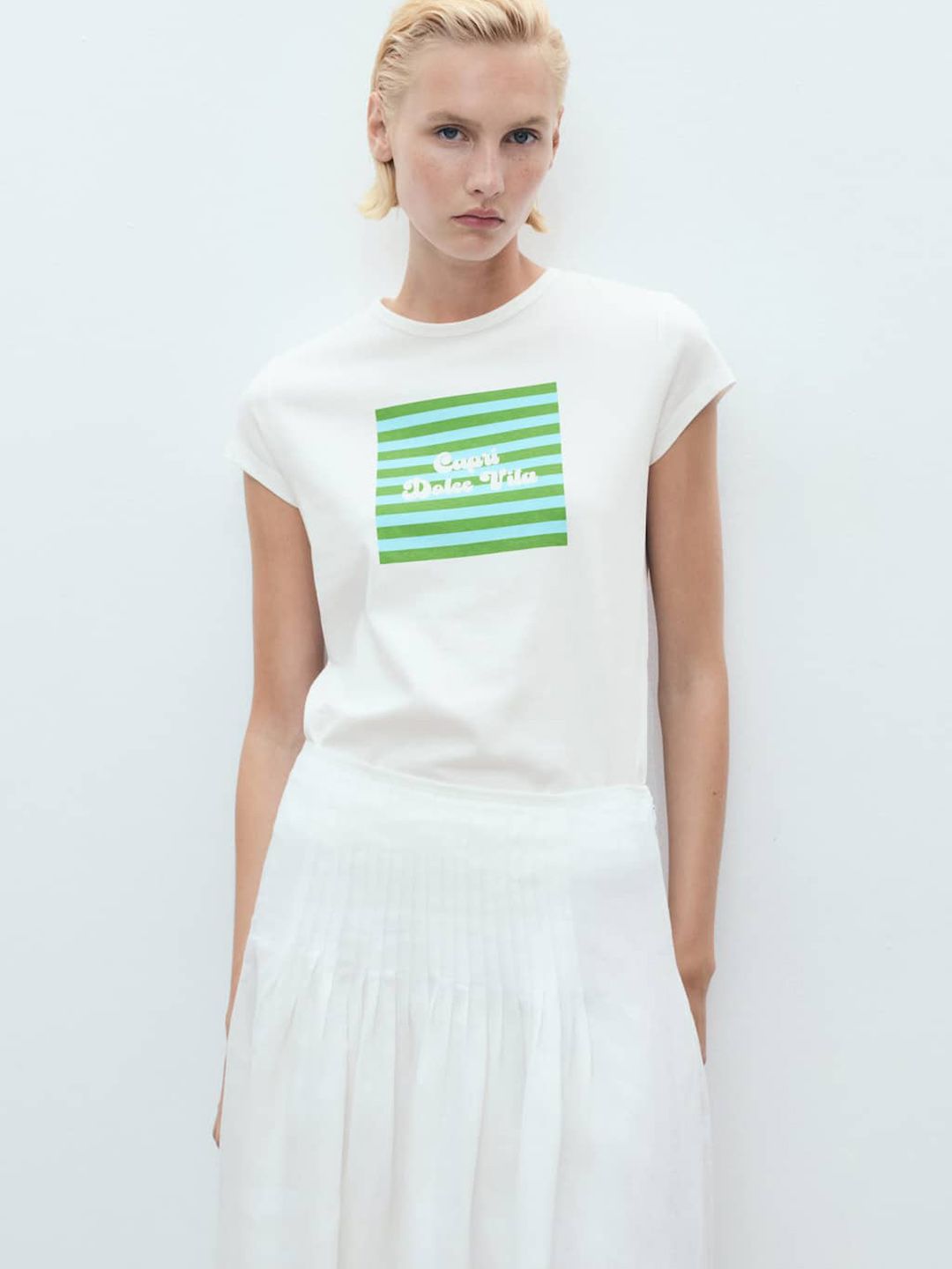 Typography Printed Pure Cotton T-shirt