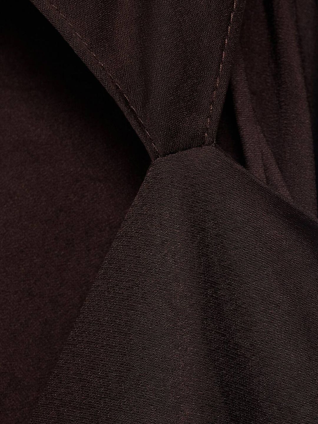 Draped Asymmetric Styled Back Dress