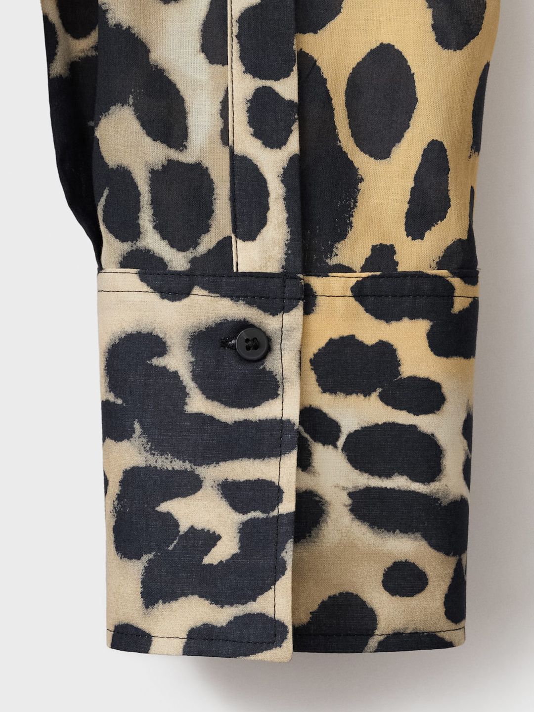 Animal Print Pure Cotton Casual Shirt