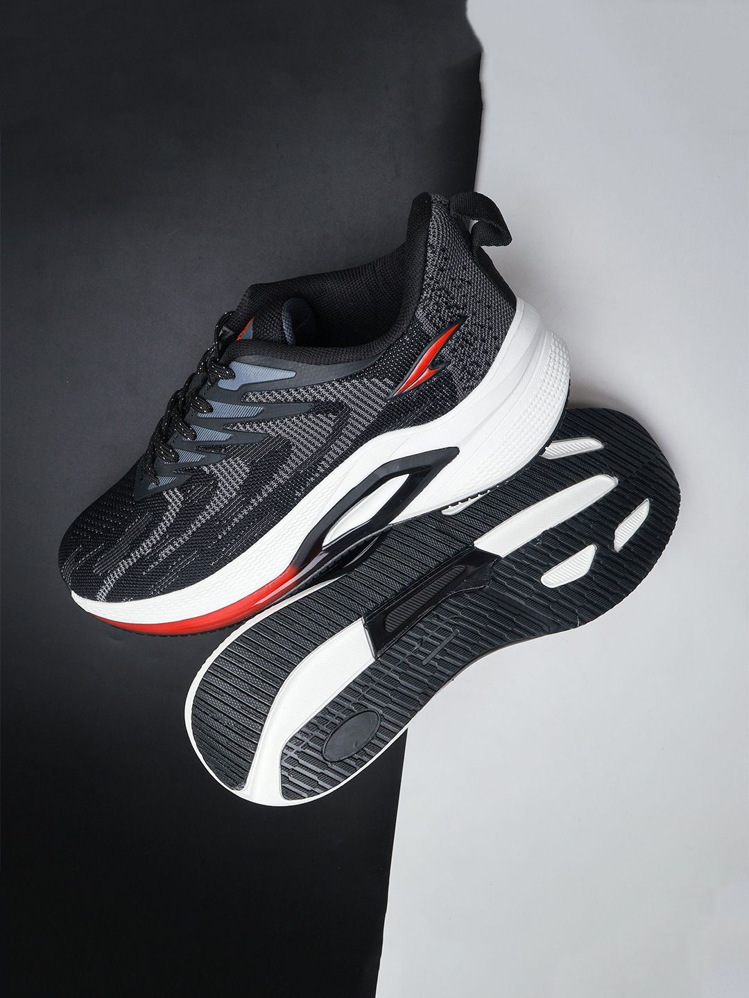 ASIAN Powerplay-31 Men High-Top Running Lace-Ups Non-Marking Sports Shoes