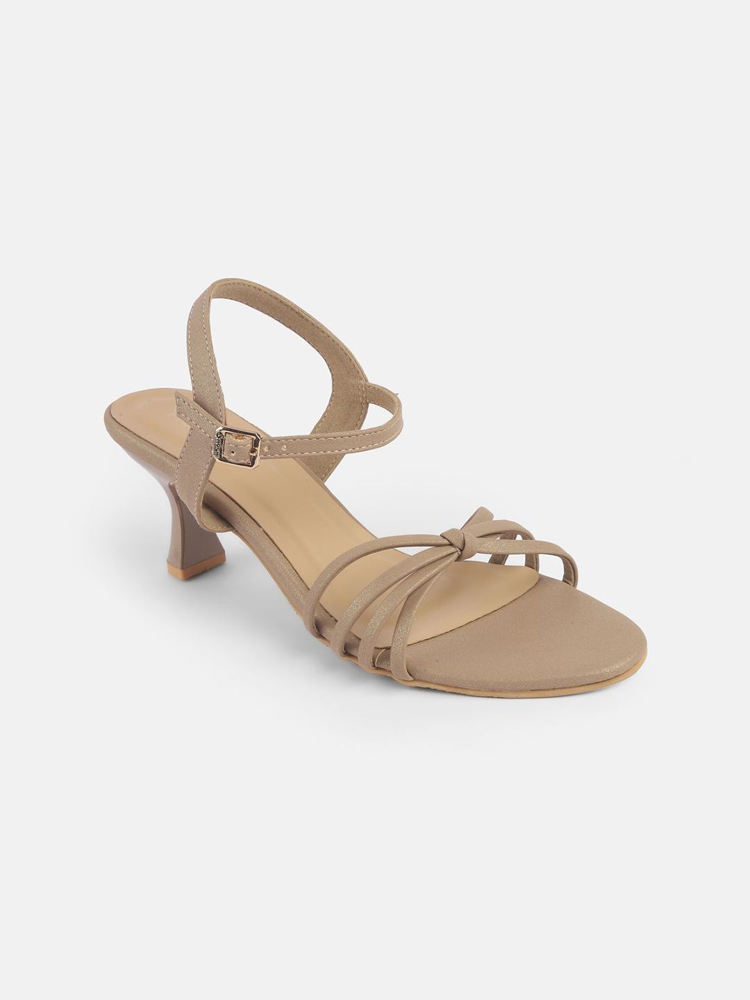 Mochi Mochi Women Open Toe Slim Sandals with Buckles