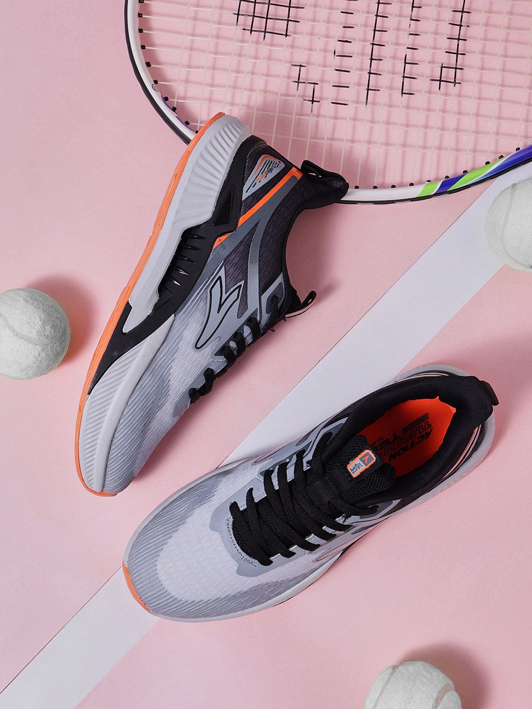 Action Men Mesh Running Non-Marking Shoes