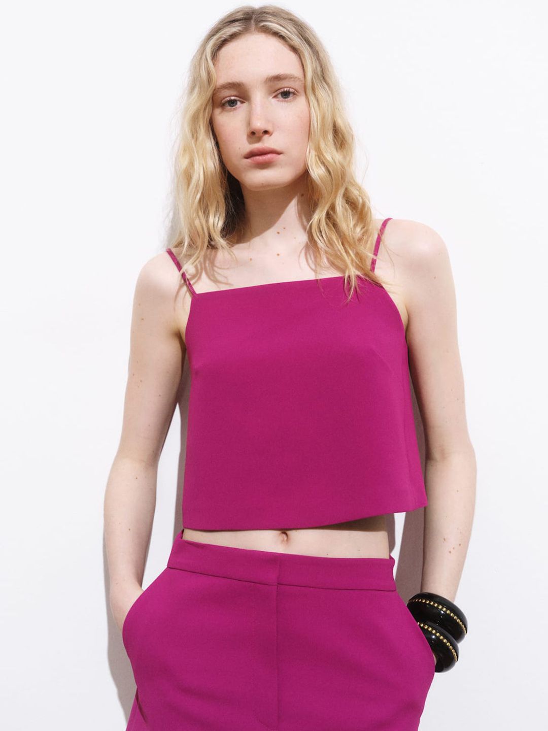 Straight Mid-Rise Shorts