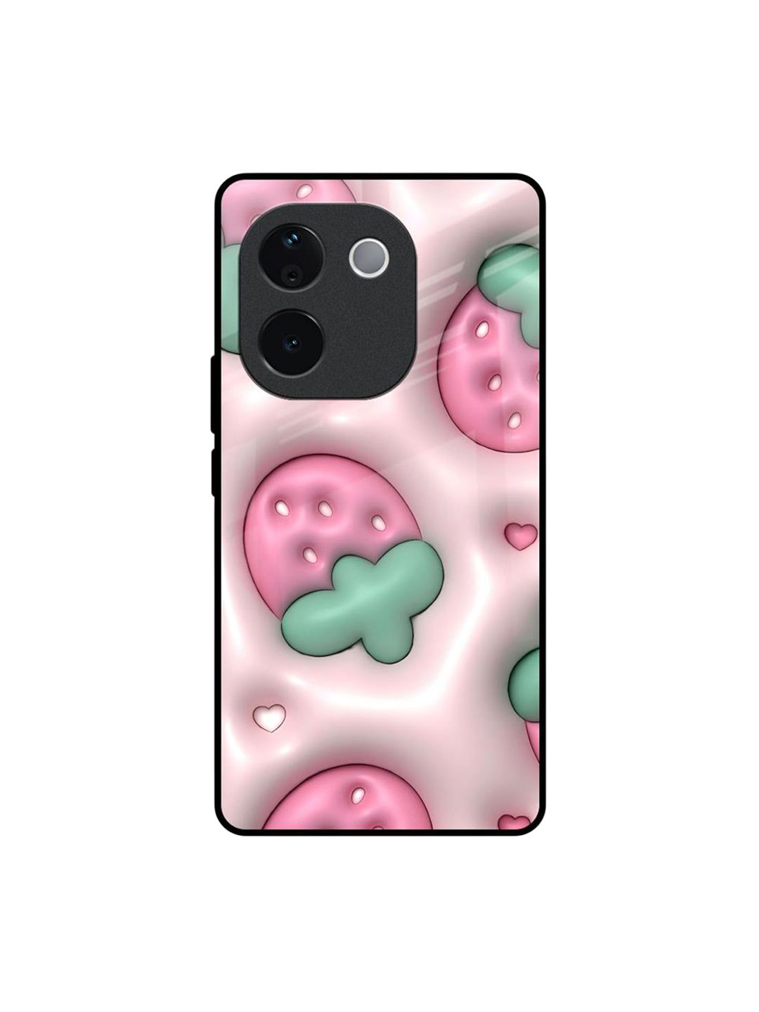 QRIOH Abstract Printed Vivo T3 Pro 5G Back Case Mobile Accessories
