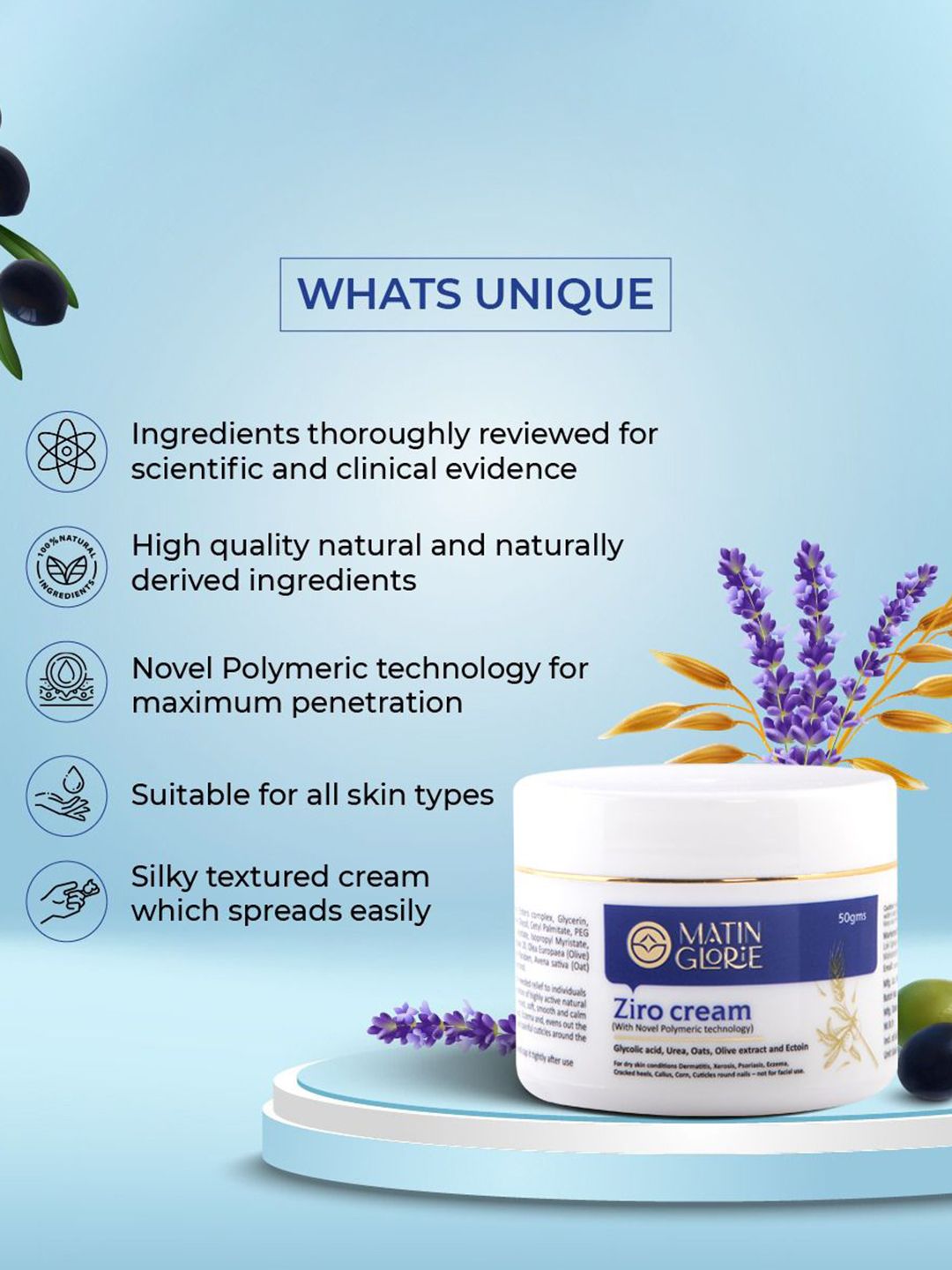 Buy MATINGLORIE Ziro Cream- 50 g - Body Cream and Lotion for