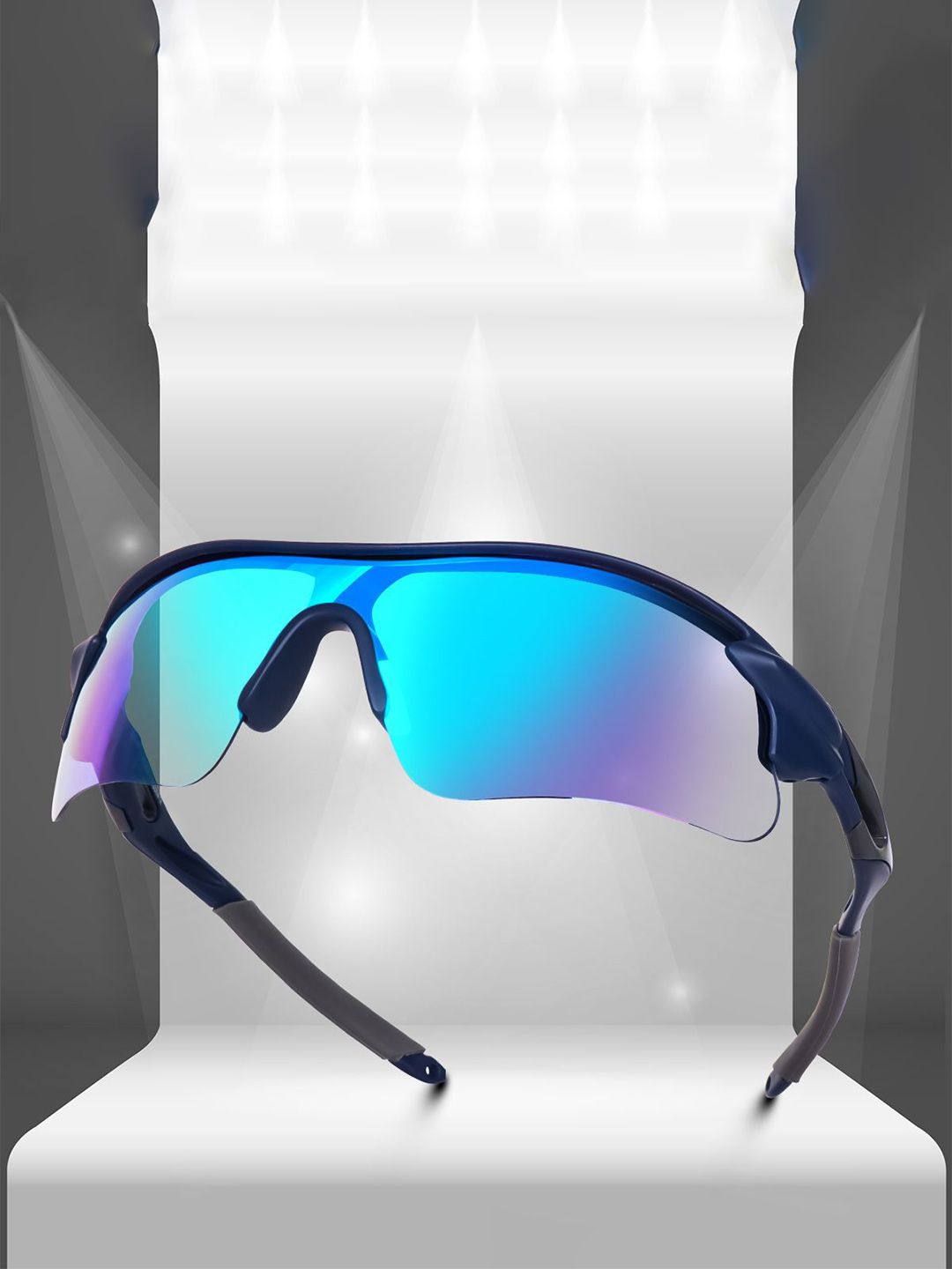 LEGEND EYEWEAR Unisex Sports Sunglasses with UV Protected Lens SGLHBHYUXJFHH5HP