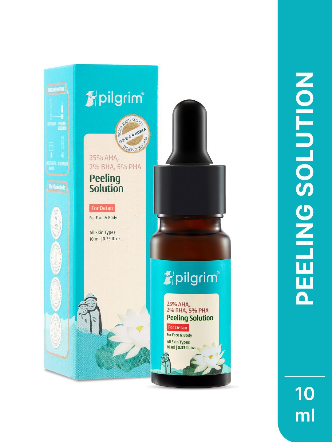 Pilgrim Pilgrim 25% AHA 2% BHA 5% PHA Peeling Solution - 10 ml