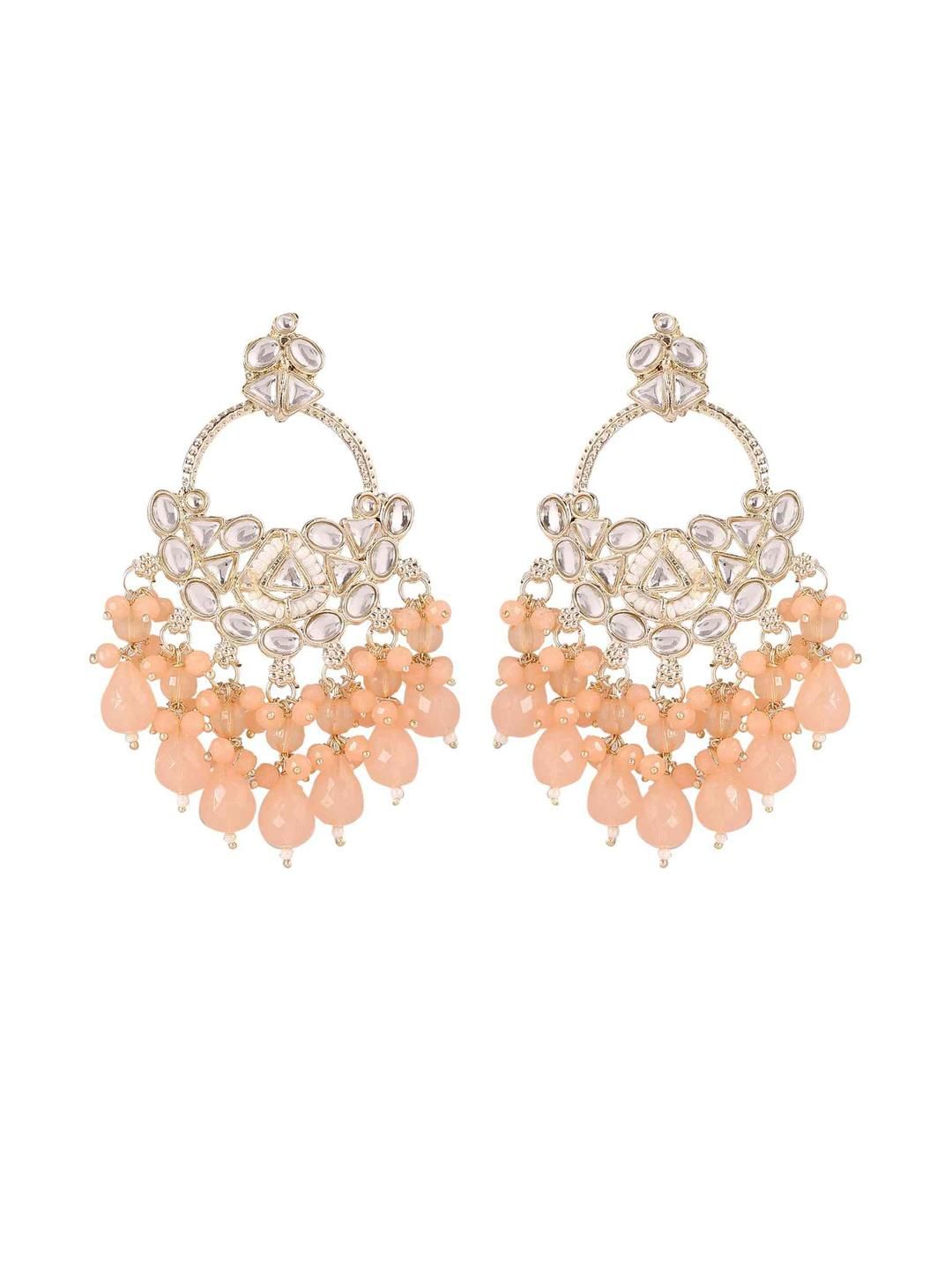 zarmar fashion Women Peach Earrings