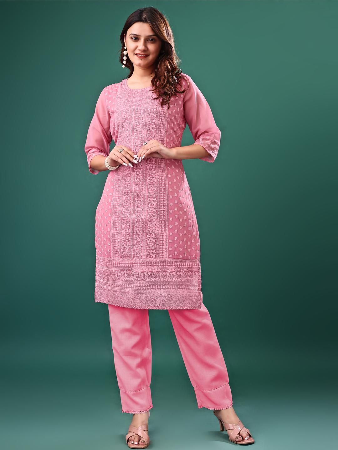 ZAZADIYA ENTERPRISE Women Embroidered Kurti