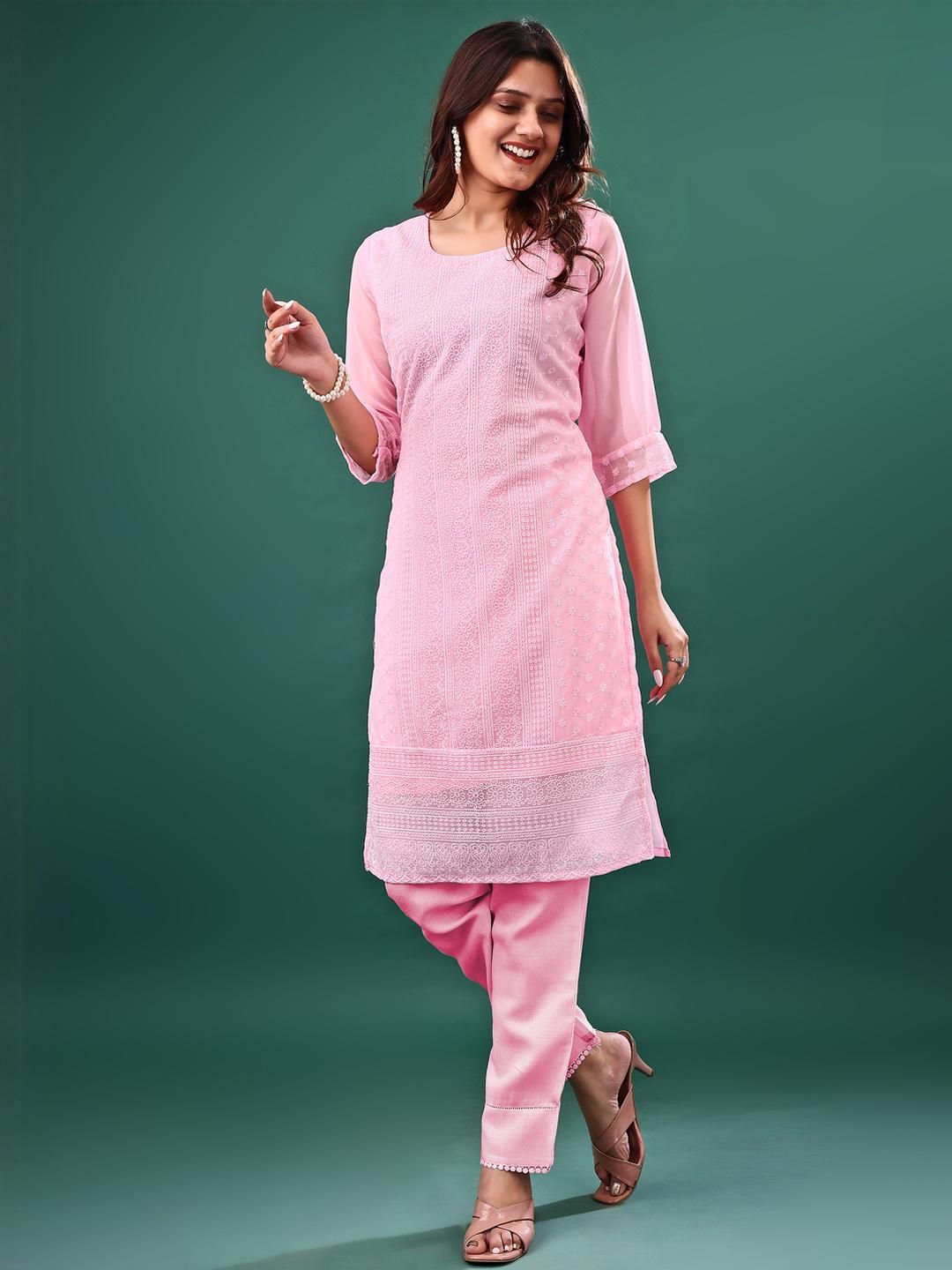 ZAZADIYA ENTERPRISE Women Embroidered Kurti
