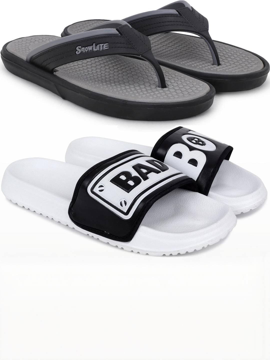 Pampy Angel Men Grey Flip Flops