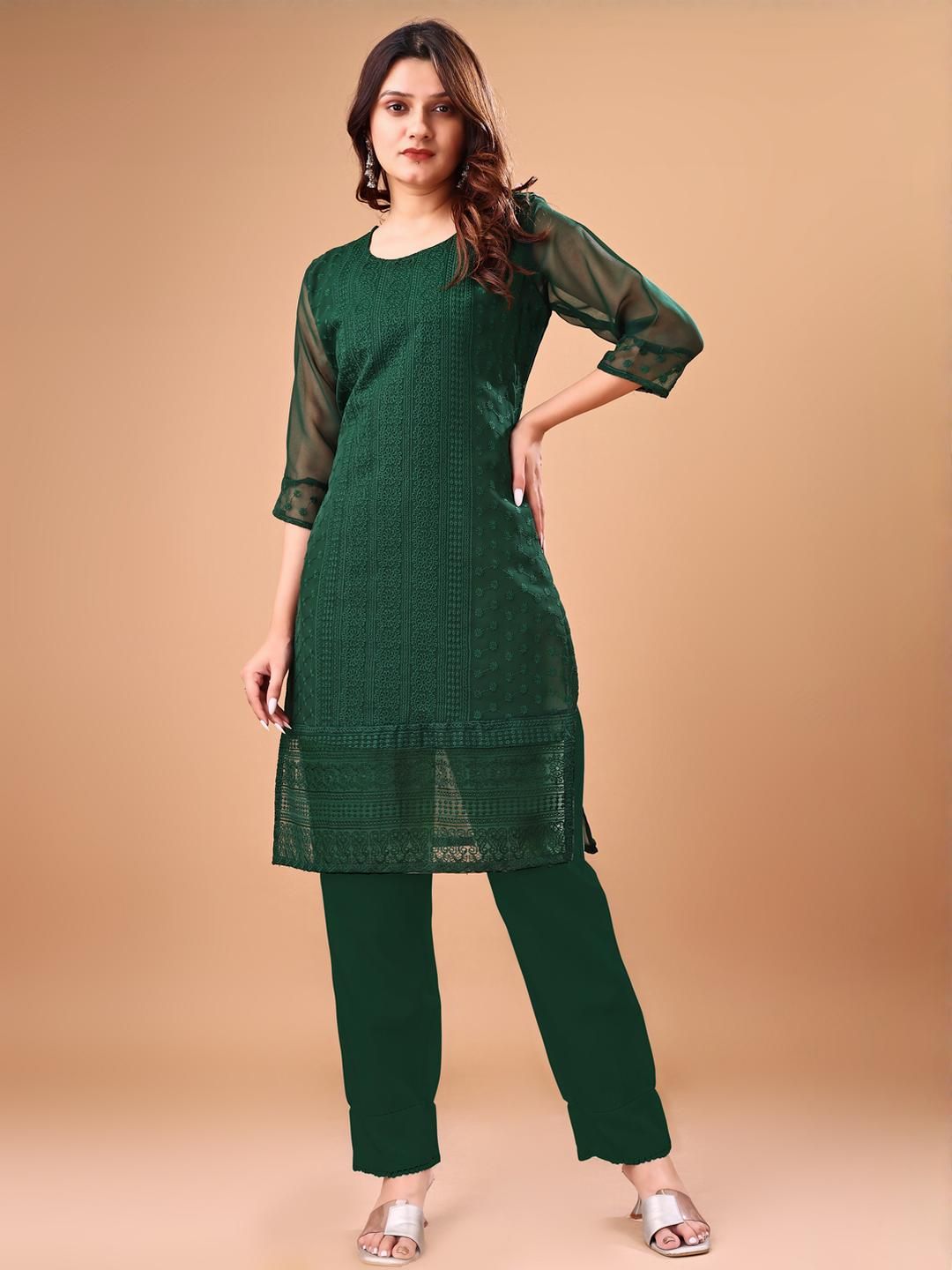 ZAZADIYA ENTERPRISE Women Embroidered Kurti