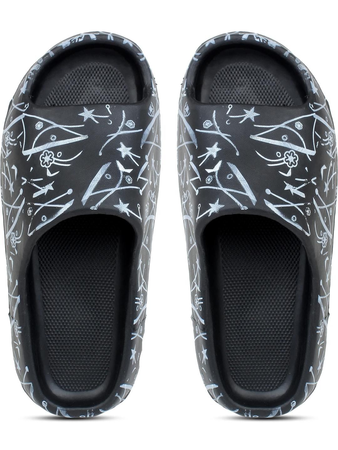 Pampy Angel Men Black Flip Flops