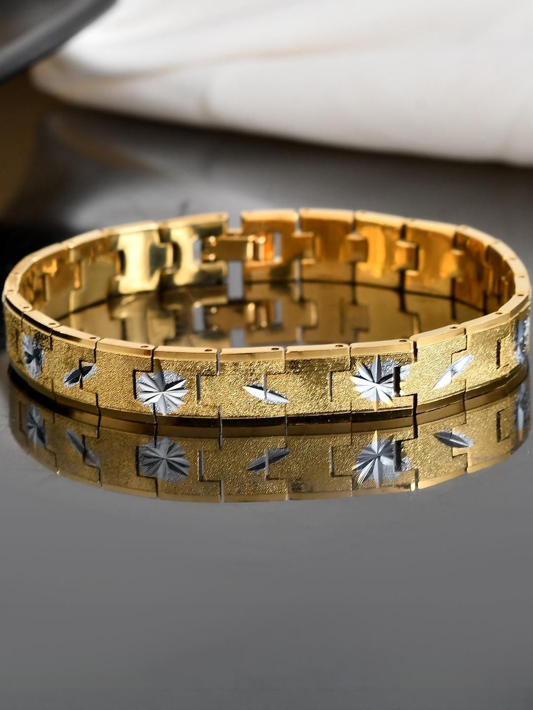 Roadster Gold-Plated Brass Bracelet