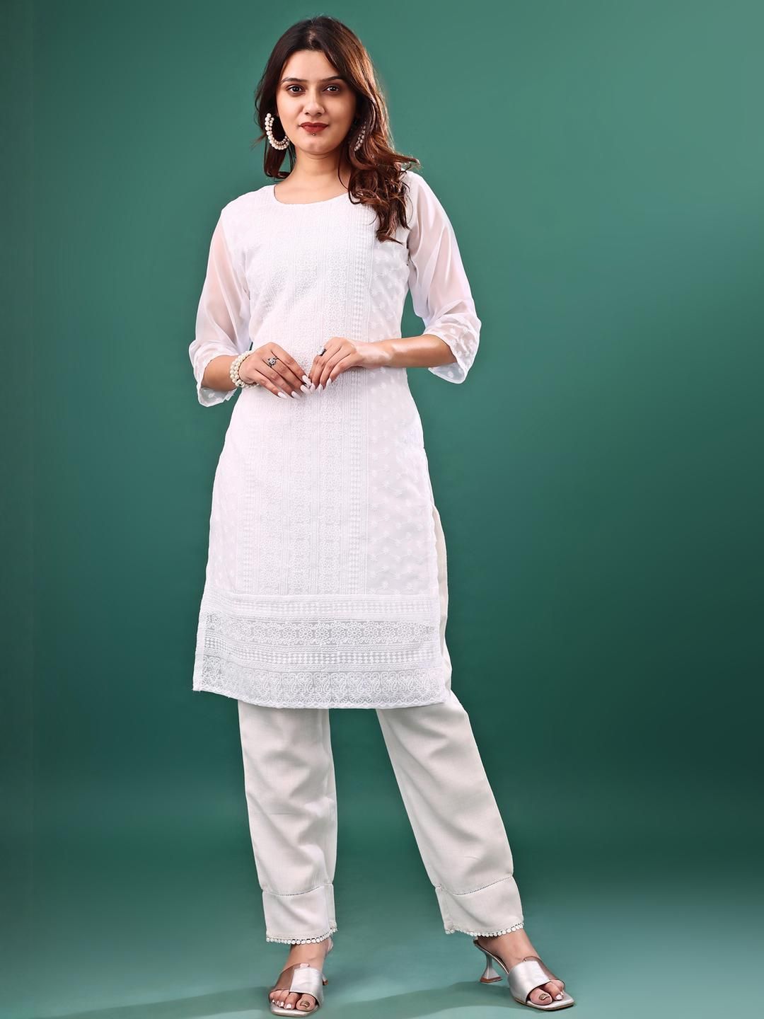 ZAZADIYA ENTERPRISE Women Embroidered Kurti