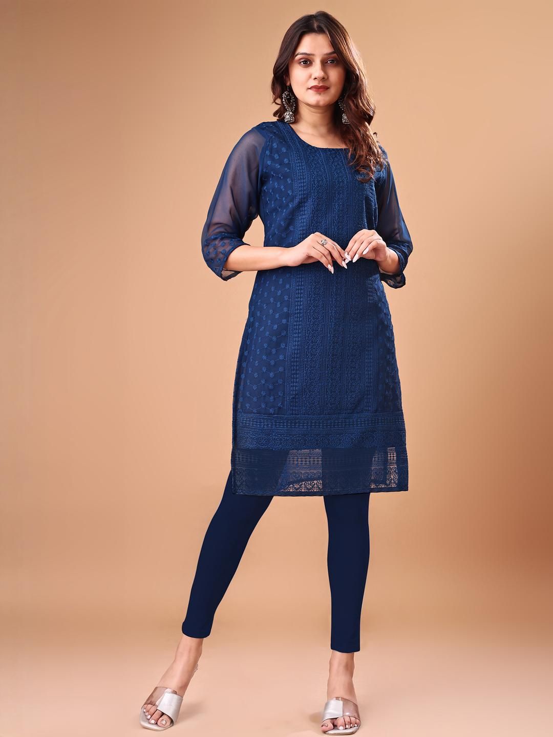 ZAZADIYA ENTERPRISE Women Embroidered Kurti