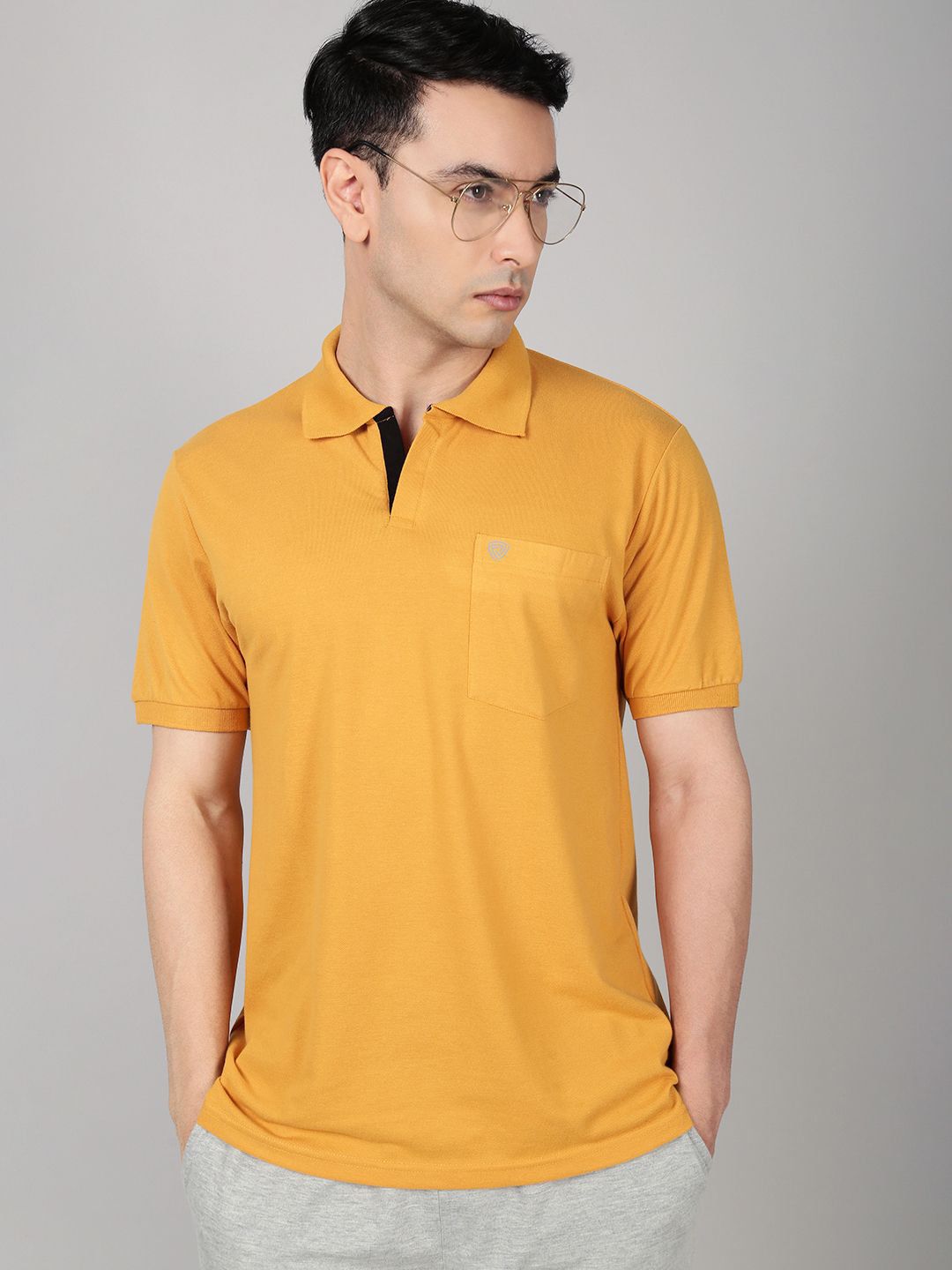 Lux Cozi Polo Collar Combed Cotton Lounge T-shirts