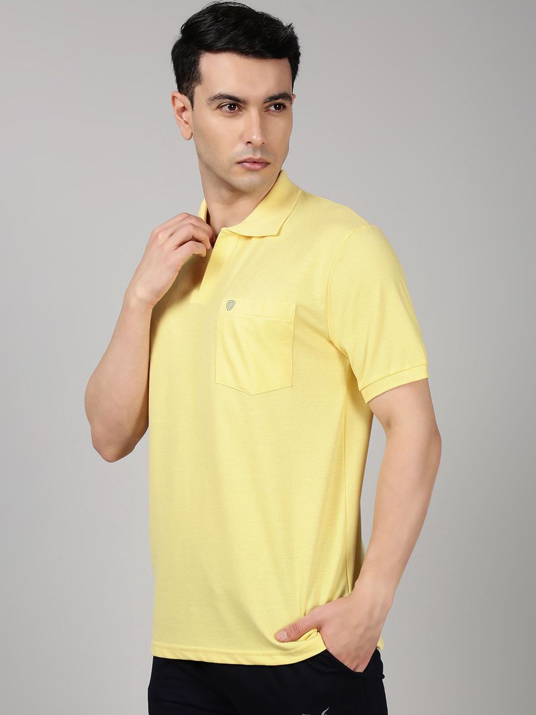 Lux Cozi Polo Collar Combed Cotton Lounge T-shirts