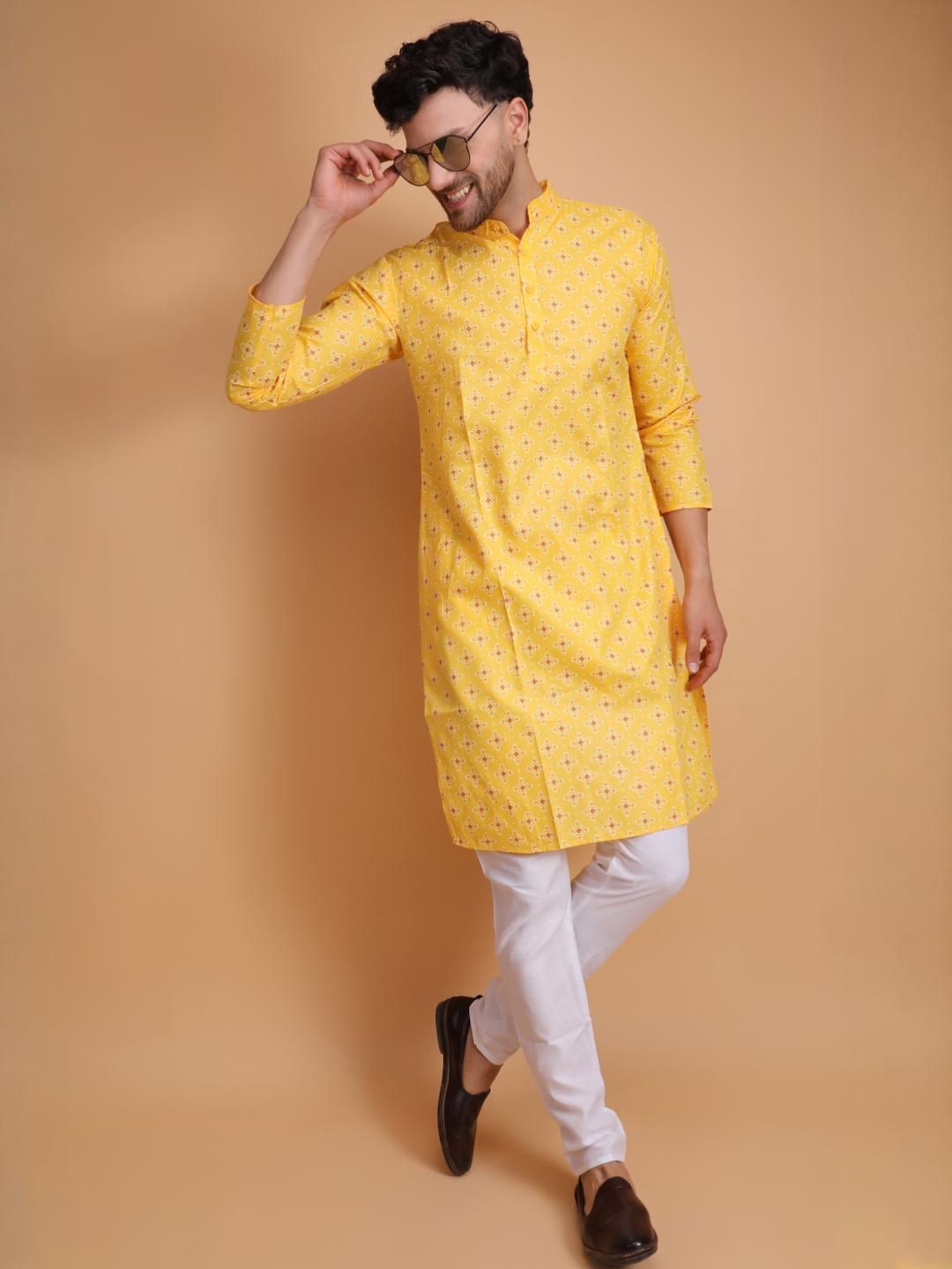 DARKCHILL Men Cotton Kurtas
