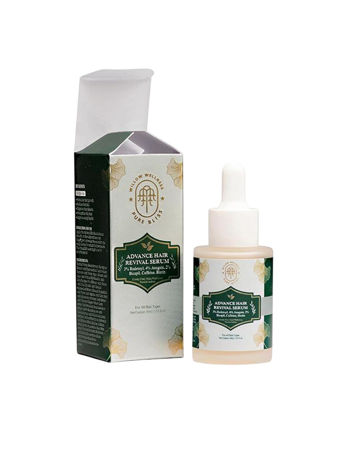 Willow Wellness Advance Hair Revival Serum - 30 ml deal from myntra