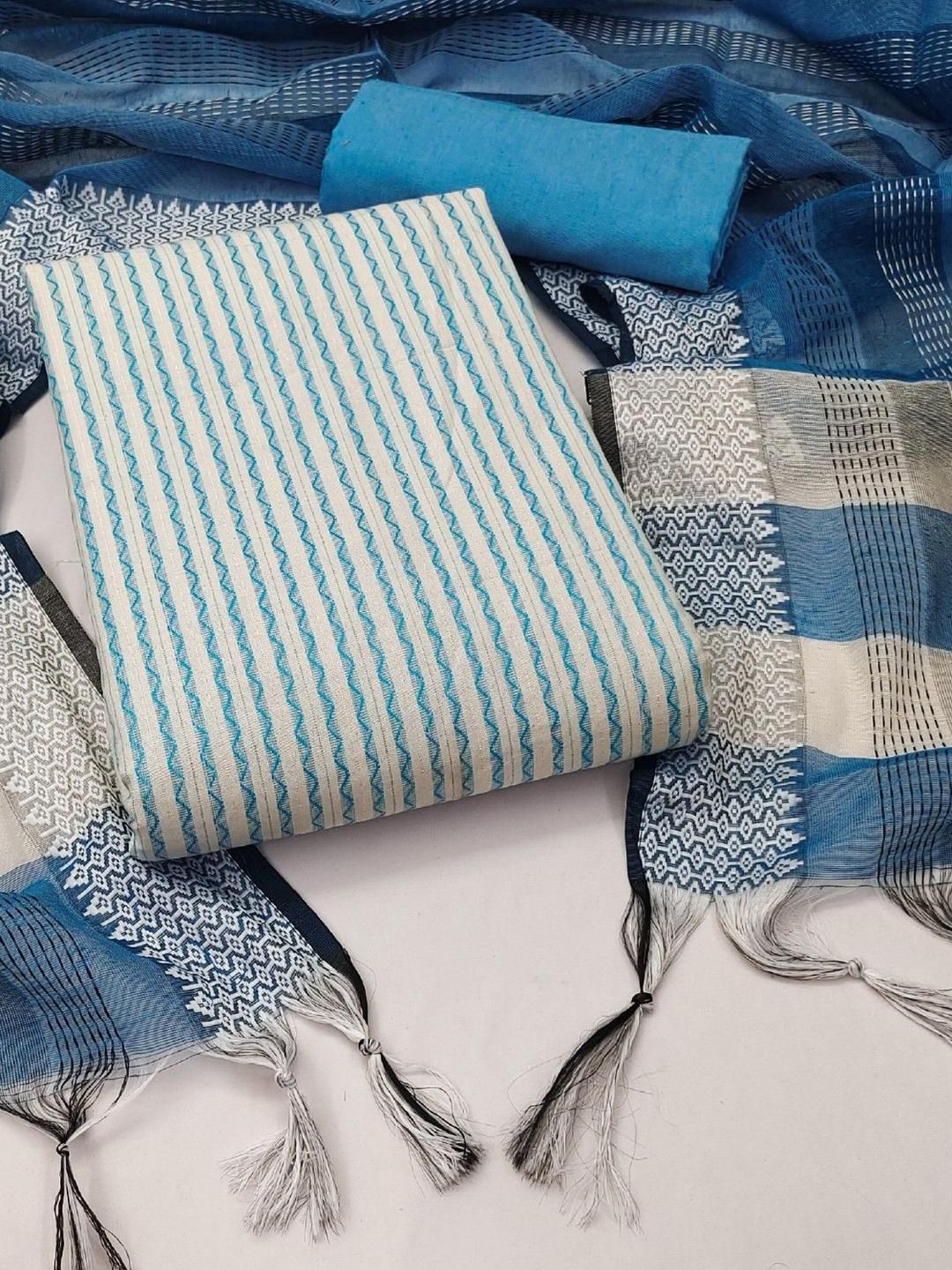 KALINI Unstitched Dress Material
