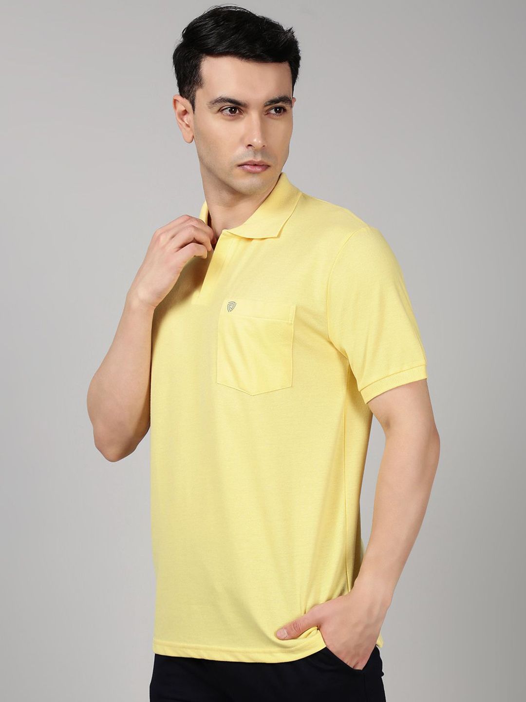 Lux Cozi Polo Collar Combed Cotton Lounge T-shirts