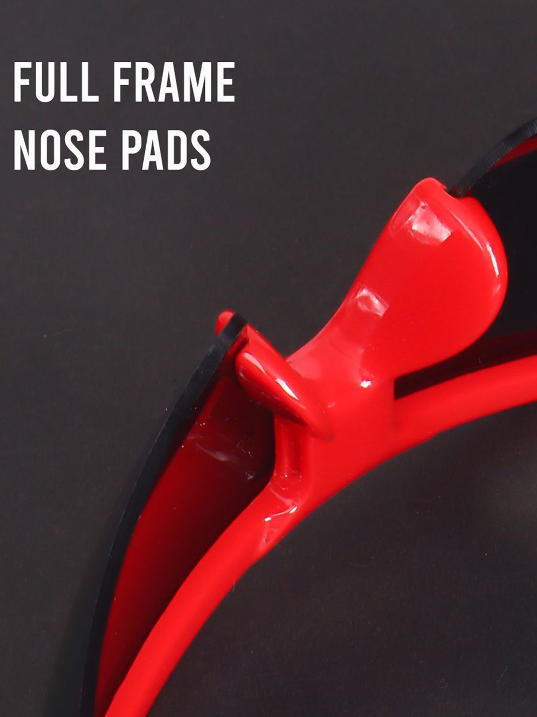 Buy Irayz Men Mirrored Lens & Red Sports Sunglasses with