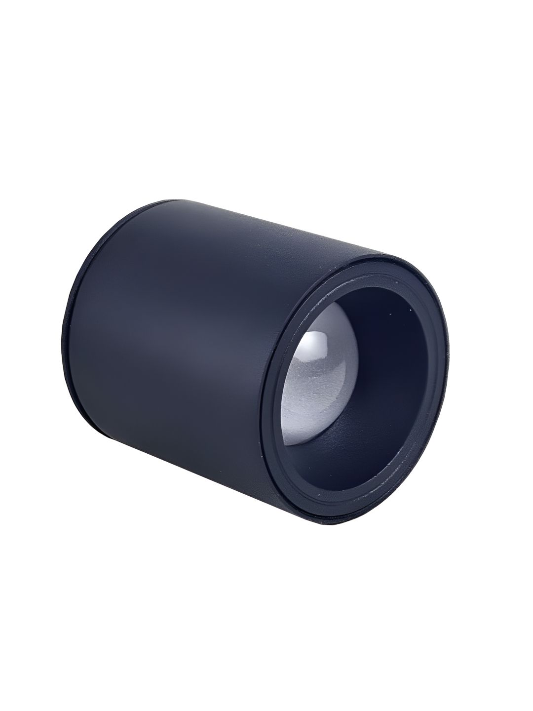 Mufasa Black & White Textured Cylinder Shaped Aluminium Wall Lamp