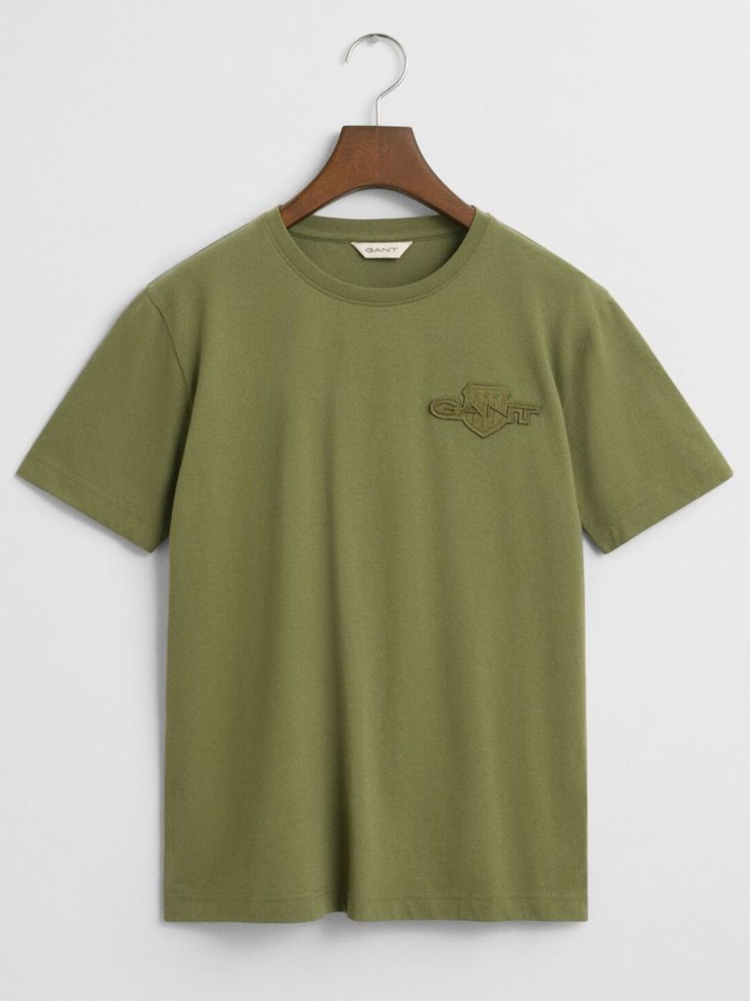 GANT Boys Embroidered Pure Cotton T-shirt