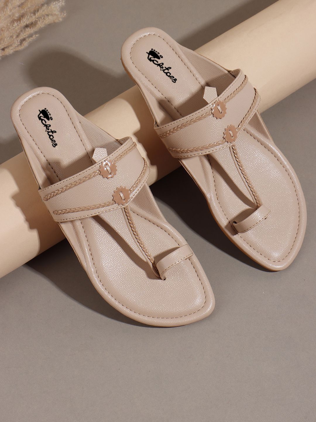 Picktoes Picktoes Women One Toe Flats