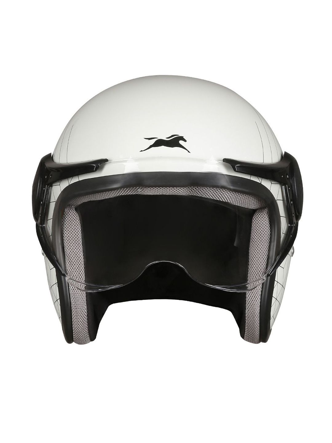 TVS Unisex Cruisetown Open Face Lightweight Helmet DOT & ISI Certified
