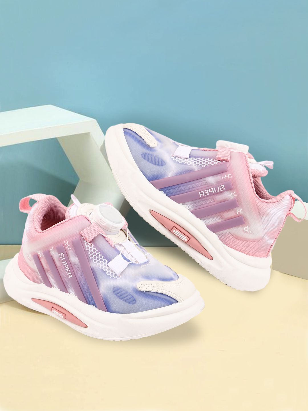 PASSION PETALS Girls Colourblocked  Slip-On Sneakers