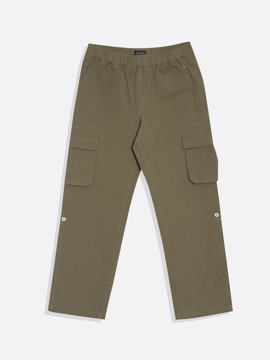 Allen Solly Junior Boys Regular Fit Mid-Rise Cargo