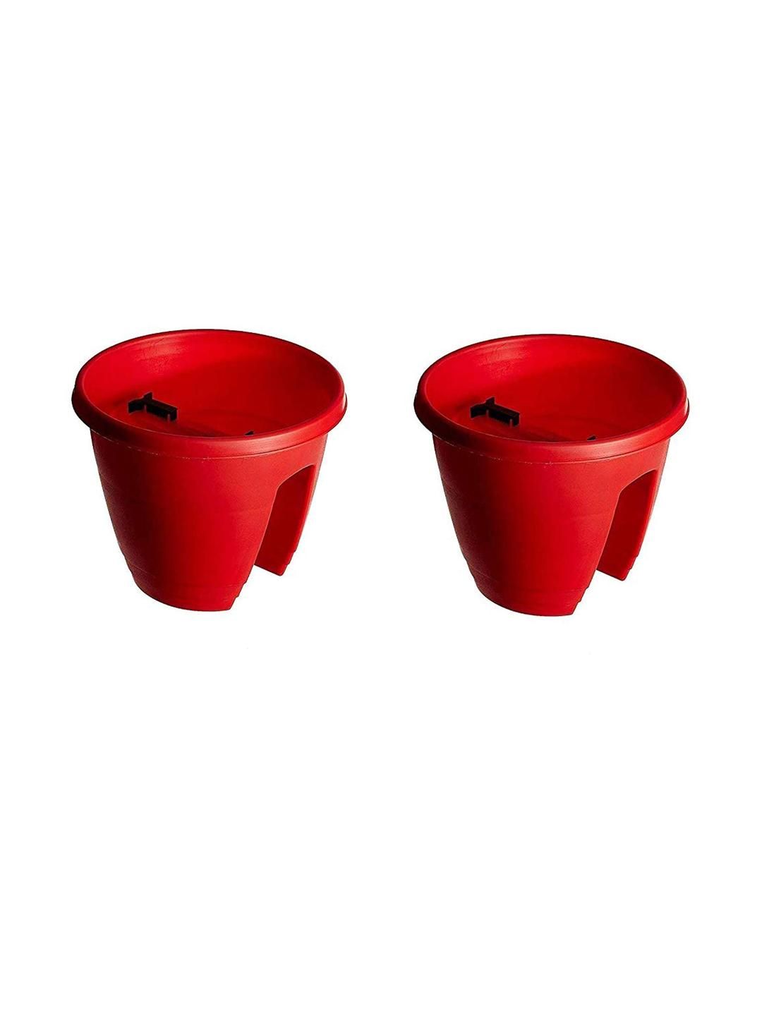 Railing Planter Hanging Pots for Plant set of 2